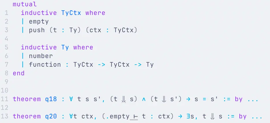 StackOrderedTypes types and theorems about them